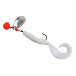 Mepps Aglia Spinflex Orange/White