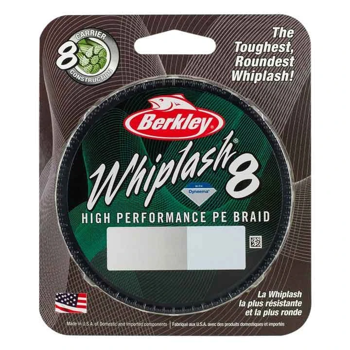 Berkley Whiplash 8 Core PE Braid 300meter Spool 1 Berkley Whiplash 8 Core PE Braid 300meter Spool