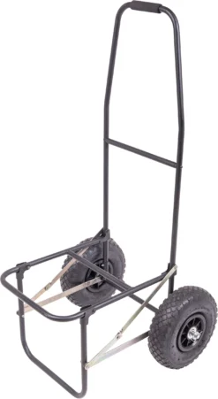 Leeda Fold Up Trolley W/ Pneumatic Wheels